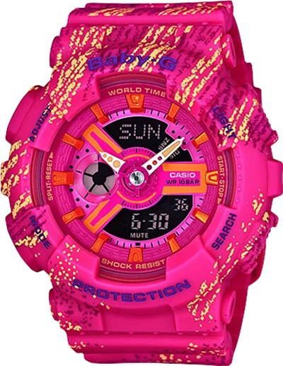 купить часы наручные часы casio baby-g ba-110tx-4a с бесплатной доставкой | Купите часы КАСИО в интернет-магазине дилера CASIO.BAZA