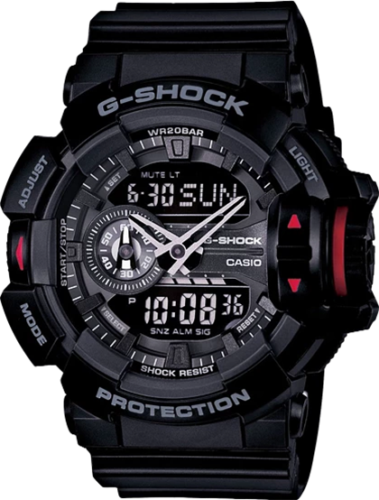 купить часы наручные часы casio g-shock ga-400-1b с бесплатной доставкой | Купите часы КАСИО в интернет-магазине дилера CASIO.BAZA