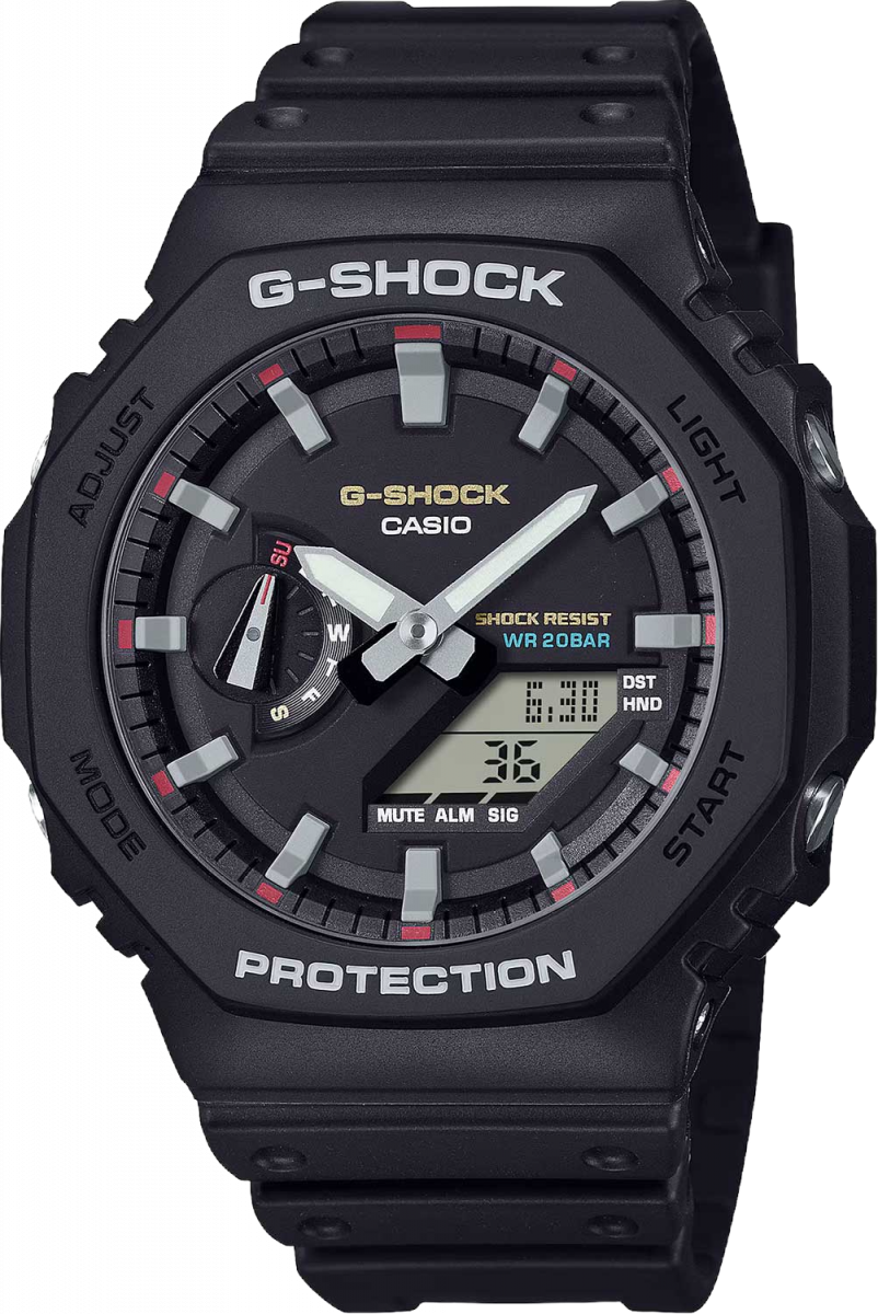 купить часы наручные часы casio g-shock ga-2100rl-1a с бесплатной доставкой | Купите часы КАСИО в интернет-магазине дилера CASIO.BAZA