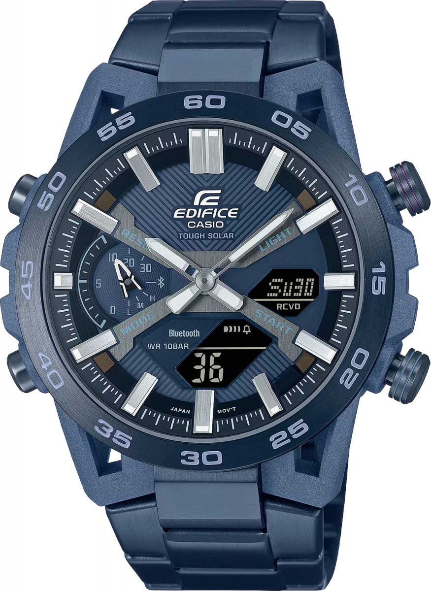 купить часы наручные часы casio edifice ecb-2000cb-2a с бесплатной доставкой | Купите часы КАСИО в интернет-магазине дилера CASIO.BAZA