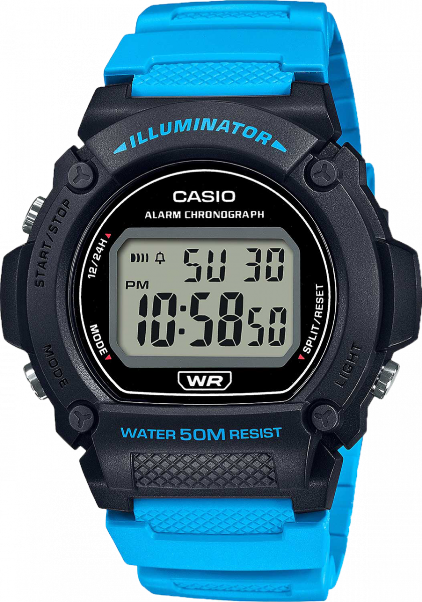 купить часы наручные часы casio collection w-219h-2a2 с бесплатной доставкой | Купите часы КАСИО в интернет-магазине дилера CASIO.BAZA