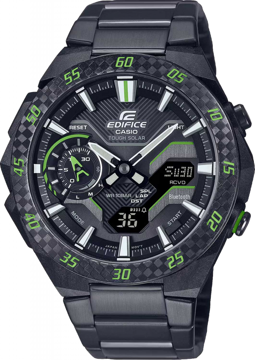 купить часы наручные часы casio edifice ecb-2200rc-1a3 с бесплатной доставкой | Купите часы КАСИО в интернет-магазине дилера CASIO.BAZA