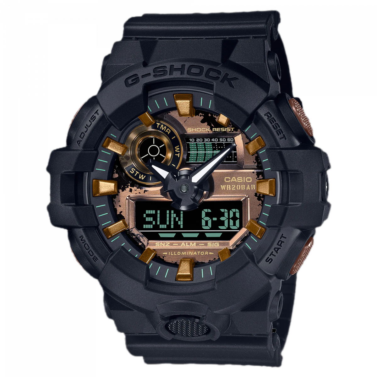 купить часы наручные часы casio g-shock ga-700rc-1a с бесплатной доставкой | Купите часы КАСИО в интернет-магазине дилера CASIO.BAZA