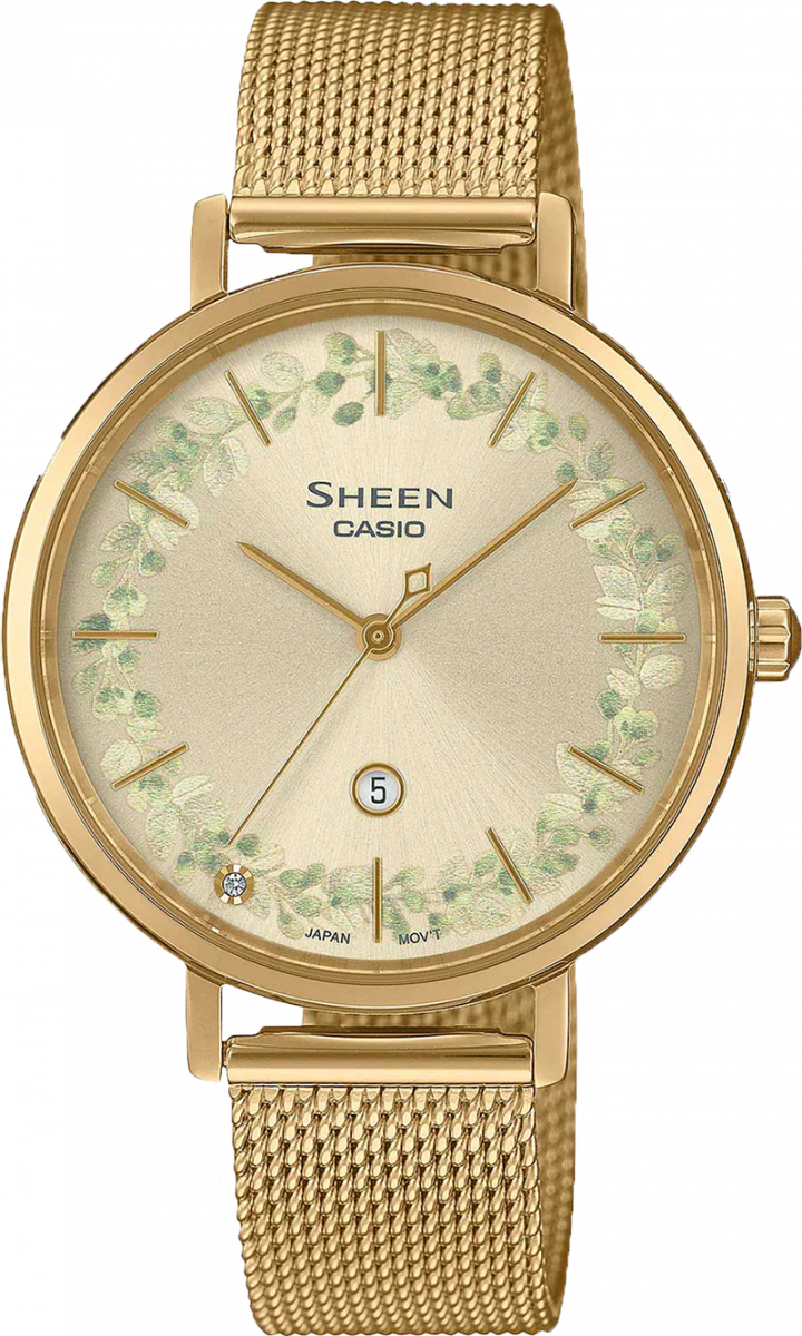 купить часы наручные часы casio sheen she-4539fgm-9a с бесплатной доставкой | Купите часы КАСИО в интернет-магазине дилера CASIO.BAZA